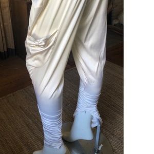 Thomas Wydle Pants Silk Thomas Wydle Silk pants Ruched bottom rocker